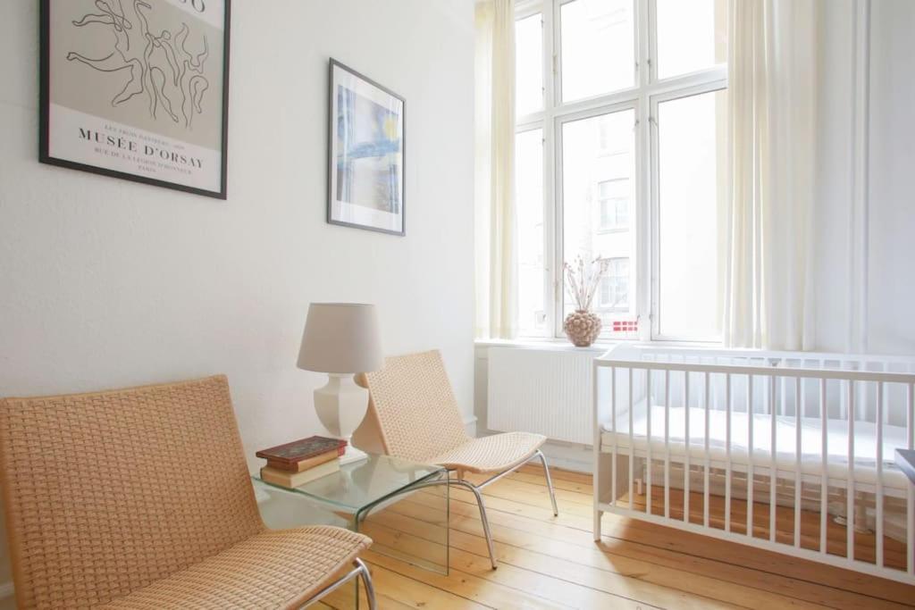 Large & Bright 3Br Apartment W Whirlpool Near Metro Kopenhagen Bagian luar foto