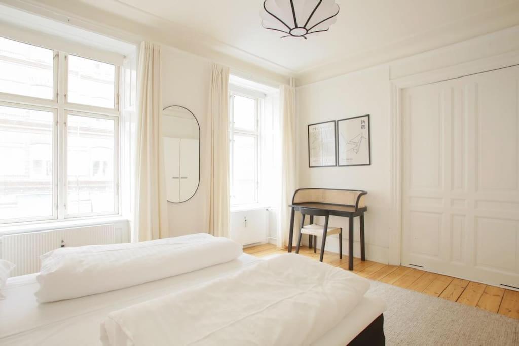Large & Bright 3Br Apartment W Whirlpool Near Metro Kopenhagen Bagian luar foto