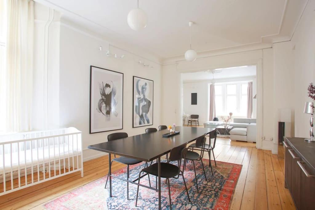 Large & Bright 3Br Apartment W Whirlpool Near Metro Kopenhagen Bagian luar foto